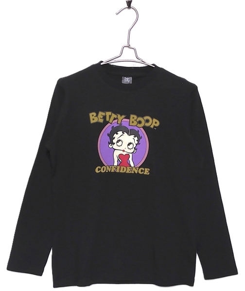 即決■★Betty Boop / ベティ・ブープ★■ロンT:Lady's / SIZE=L