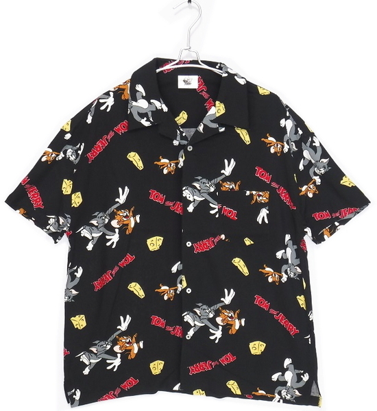 即決■★Tom and Jerry トムとジェリー★■アロハシャツ:SIZE=4L