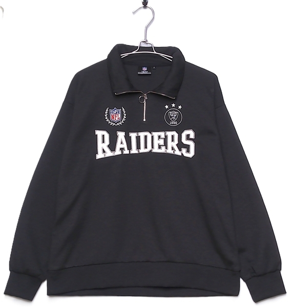 即決■★Las Vegas Raiders / NFL★■ジップトレーナー:SIZE=M