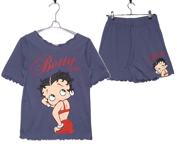即決■★Betty Boop /ベティ・ブープ★■Tシャツ+パンツ:SIZE=L