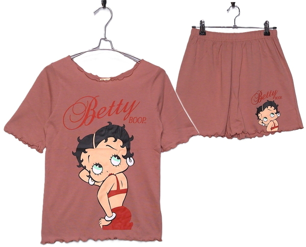 即決■★Betty Boop /ベティ・ブープ★■Tシャツ+パンツ SIZE=L