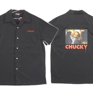 即決■★チャッキー Chucky★■オープンカラーシャツ:SIZE=L