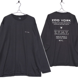 即決■★ZOO YORK★■ドライ ロンT:SIZE=5L