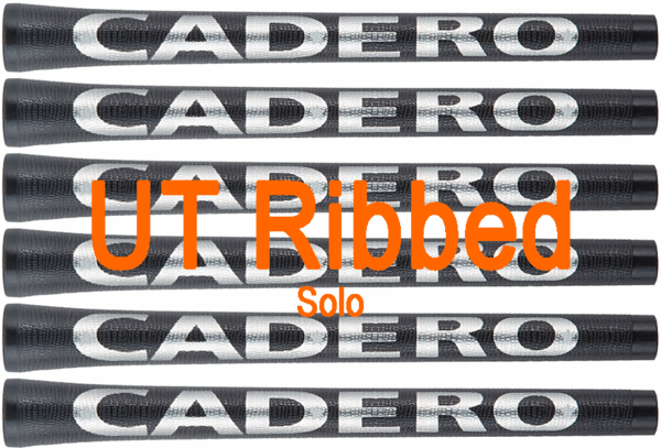 ★送料込価格★Cadero Grip 2x2 Pentagon UT Solo Ribbed Black / Silver x 6pcs★カデロ グリップ★6本セット★