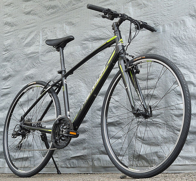 MERIDA CROSSWAY 700C アルミ 21速 410mm 黒クロス MERIDA