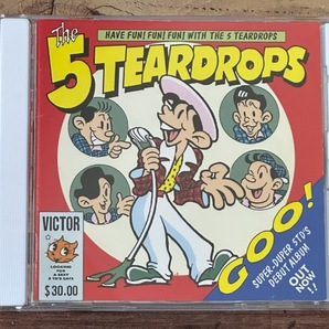 ★「GOO!」The 5 TEARDROPS ザ・ファイブ・ティアドロップス 92年オリジナル盤 VICL-273 和製ロカビリー