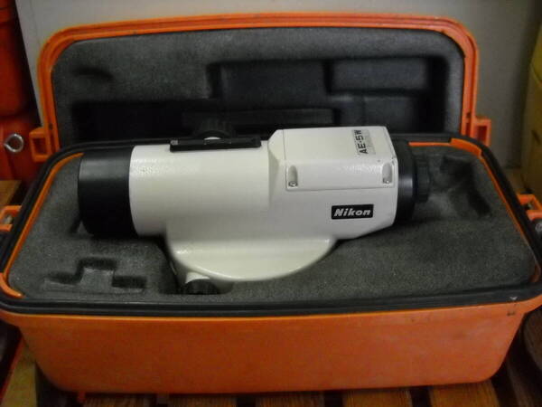【中古・令和7年5月校正品】ニコン/オートレベル/AE-5W/3級水準儀/校正書付【JSIMA認定店】