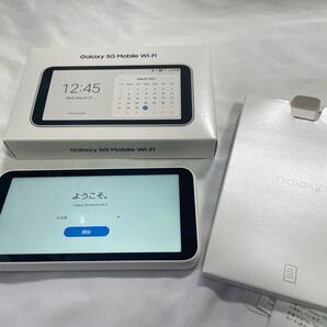 SAMSUNG Galaxy 5G Mobile Wi-Fi SCR01 モバイルルーター