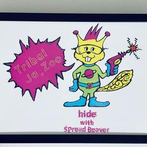 hide パンフレット 切り抜き⑤ A4 額縁付き フレーム付き ポスター風