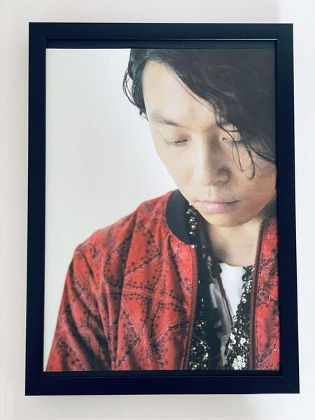 堂本剛 雑誌切り抜き A4 額縁付き ポスター風 E