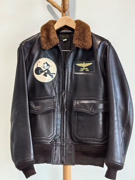 THE FEW G-1(55J14) Custom Leather Flight Jacket