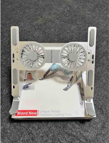 アルミ製ノートパソコンスタンド