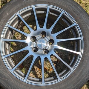 4本!30プリウス使用 CRS101 16インチ BRIDGESTONE ブリヂストン ENKEI エンケイ エコフォルム