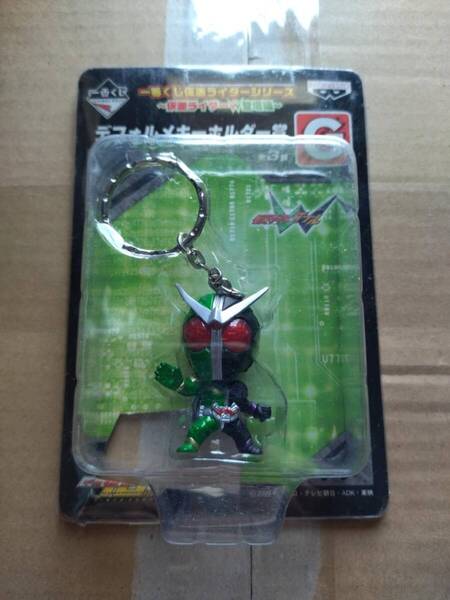 一番くじ 仮面ライダー W サイクロンジョーカー キーホルダー ダブル 風都探偵 KAMEN RIDER DOUBLE Cyclone Joker key ring chain Figure