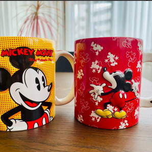 未使用 レトロ マグカップ セット オールドミッキー ディズニーストア Disney まとめ売り