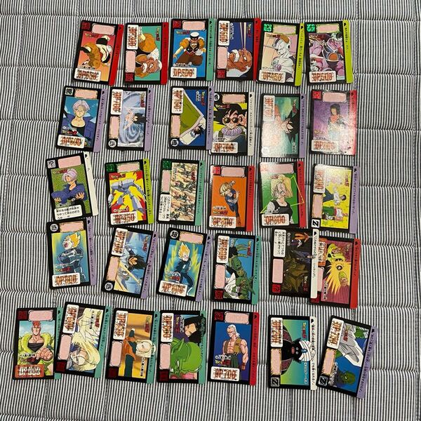 ドラゴンボール カードダス 本弾 ダブりなし 当時物 31枚