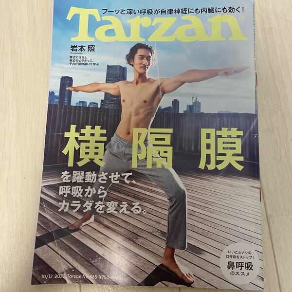 tarzan ターザン2023年10月12日号 岩本照