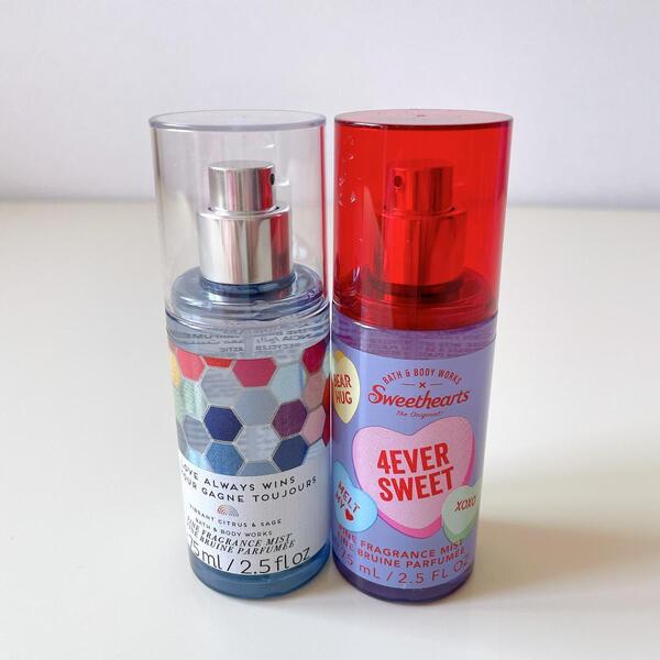 バスアンドボディワークス VIBRANT CITRUS & SAGE・4EVER SWEET ボディミスト