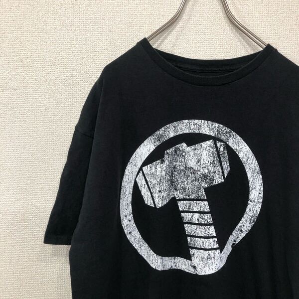 アメリカ古着 tシャツ アベンジャーズ マーベル アメコミ XL 910