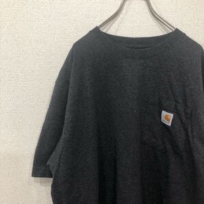 カーハート tシャツ ワンポイント ロゴ アメリカ古着 L 994