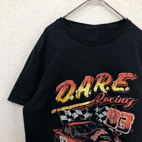 アメリカ古着 tシャツ レーシング プリント M 1127