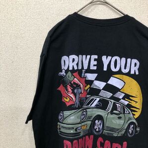 アメリカ古着 tシャツ バックプリント イラスト L 1140 90s