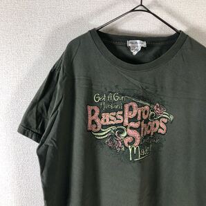 アメリカ古着 tシャツ プリント バスプロショップ L 1183