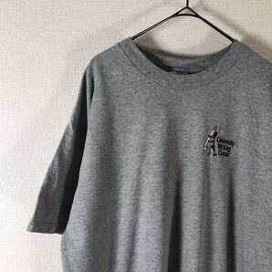 ヘインズ tシャツ 刺繍ロゴ ワンポイント アメリカ古着 L 1198