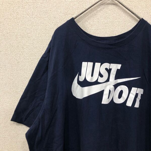 ナイキ tシャツ プリント ロゴ アメリカ古着 L 1308