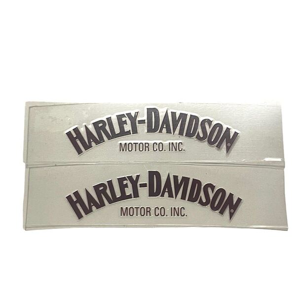 USA 当時物 転写 デカール Harley-Davidson ステッカー ハーレーダビッドソン シール 防水 タンク ガレージ y2k ヘルメット