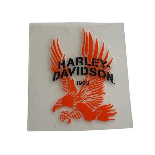 Harley-Davidson 転写 イーグル MADE IN USA ハーレーダビッドソン ステッカー 防水 ツールボックス ロゴ バーアンドシールド 1903