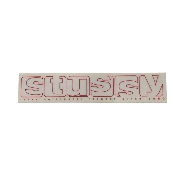 80s 90s STUSSY ビンテージ ステッカー グッドイナフ 藤原ヒロシ アンダーカバー OLD 黒タグ シール デカール 防水 車