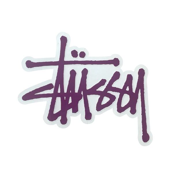 90s STUSSY ビンテージ ステッカー グッドイナフ 藤原ヒロシ アンダーカバー OLD 黒タグ シール デカール 防水 車