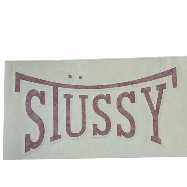 80s 90s STUSSY ビンテージ ステッカー グッドイナフ 藤原ヒロシ アンダーカバー OLD 黒タグ シール デカール 防水 車 転写デカール