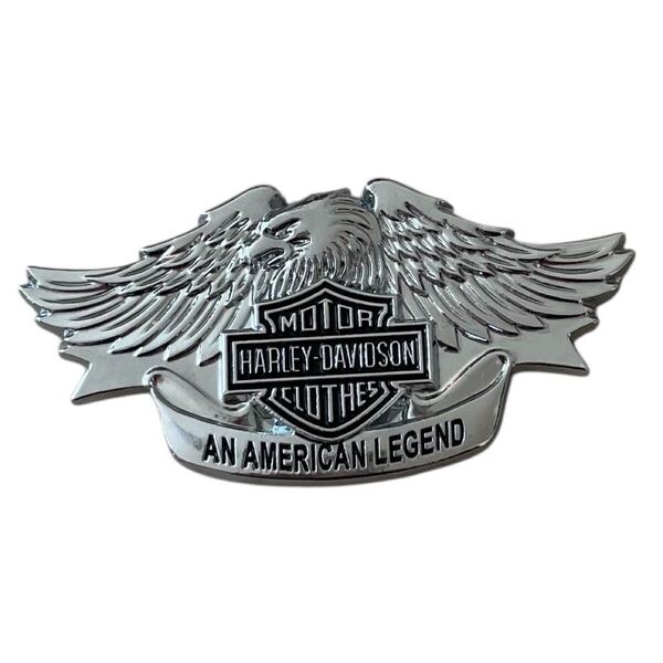 Harley-Davidson 90s イーグル MADE IN USA ハーレーダビッドソン ステッカー 防水 ロゴ バーアンドシールド メタル エンブレム アルミ