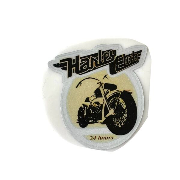 Harley-Davidson 00s 反射デカール USA ハーレーダビッドソン ステッカー 防水 ヘルメット サドルバック ロゴ ハーレークラブ
