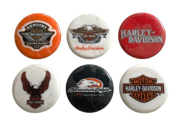 子供 教育 知育 プクプク ハーレーダビッドソン ステッカー 当時物 Harley-Davidson デカール イーグル ビンテージ バーアンドシールド