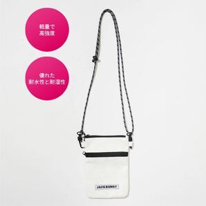 【新品】ジャックバニー/Jack Bunny!! ゴルフ ショルダーポーチ サコッシュ 非売品 ノベルティー
