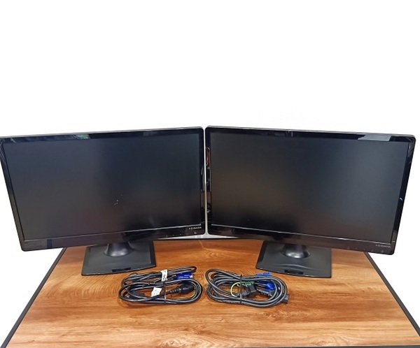★送料無料★ I・O DATA 21.5インチ 液晶ディスプレイ LCD-AD222EB 2台セット I・O データ
