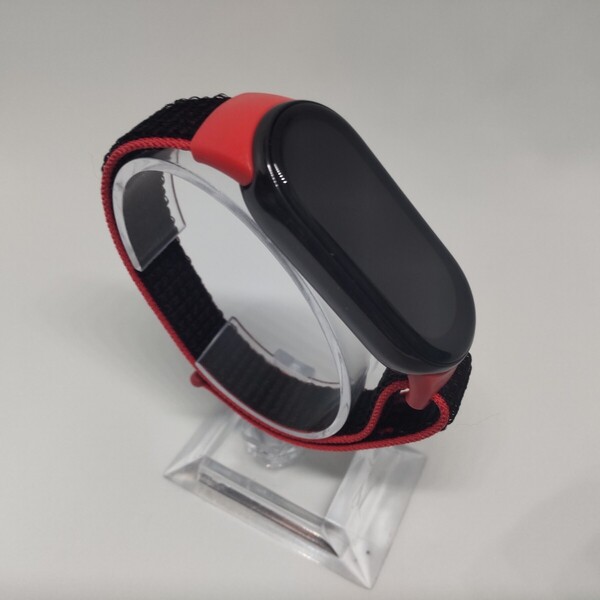 Xiaomi Smart Band 8・9 スマートウォッチ専用交換用バンド 濃いオレンジ レッドオレンジ男女兼用