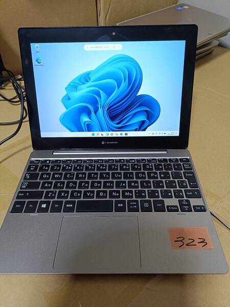 送料無料 タブレットPC(管理番号.323)東芝 dynabook K50/FP Windows11pr 64bit Intel Celeron N4020 CPU@ 1.1GHz /RAM4G/SSD64G//10incW