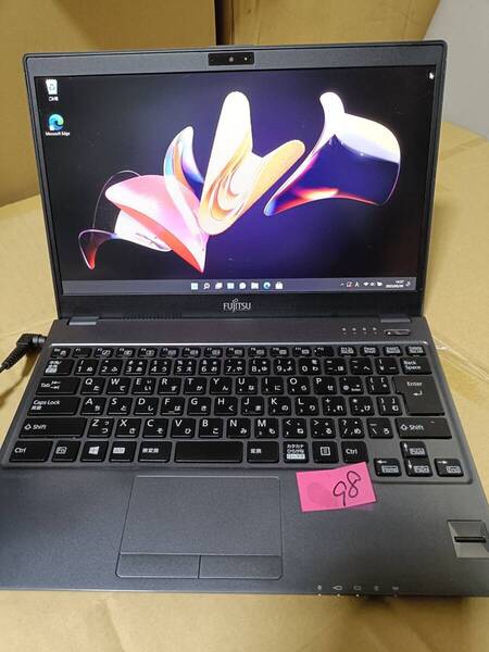 送料無料(管理番号.98)富士通 FUTRO MU937 Windows11 64bit Intel Celeron 3865U CPU@ 1.80GHz /RAM4G/SSD32G//13incW