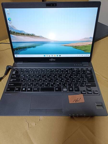 送料無料(管理番号.161)富士通 FUTRO MU937 Windows11 64bit Intel Celeron 3865U CPU@ 1.80GHz /RAM4G/SSD32G//13incW
