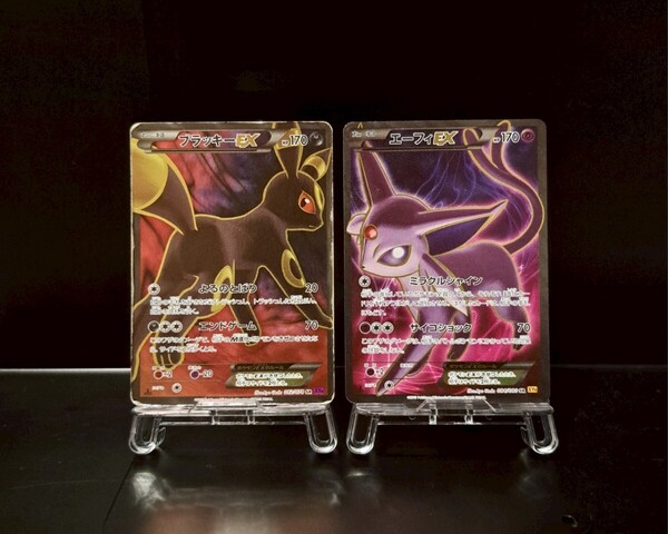 ブラッキーEX エーフィEX SR 2枚セット まとめ 1ed XY ポケモンカード ポケカ 42