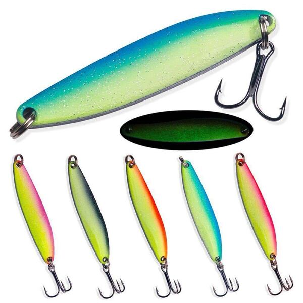 No.114 スプーン セット 14.5g トラウト ニジマス サクラマス サケ アキアジ シーバス 青物 ルアーセット 根魚 ブラックバス