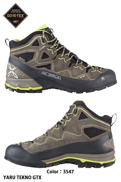 モンチュラ YARU TEKNO GTX ゴアテックス UK8/26.5cm 3547 アウトレット☆登山靴 トレッキングシューズ S4GA00X