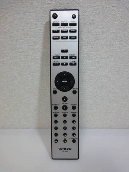 YI ONKYO RC-850S ハイレド対応ネットワークCDレシーバー CR-N755.CR-N765用リモコン 赤外線発光確認済