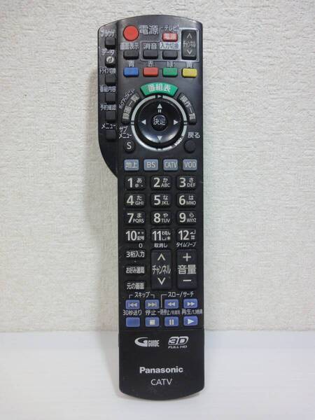 YD Panasonic N2QAYB000628 CATVリモコン 赤外線発光確認済
