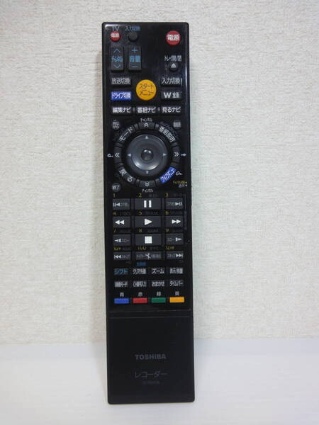 YD TOSHIBA SE-R0416 レコーダーリモコン 赤外線発光確認済