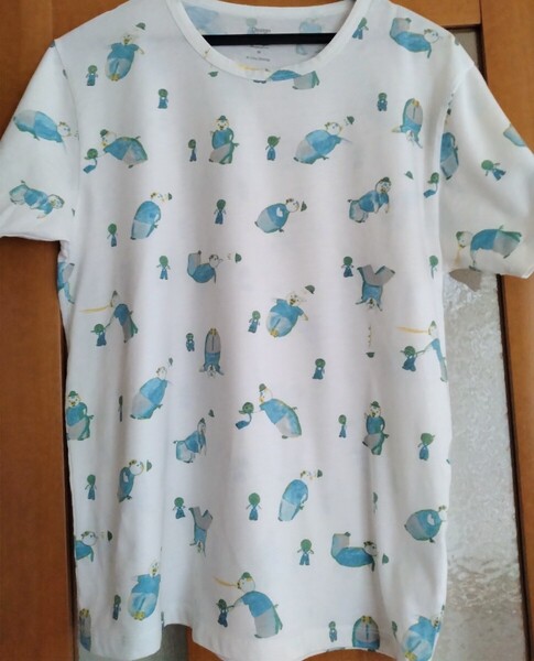 Design Tshirts Store graniph グラニフ Tシャツ 長新太 キャベツくん ぶたやまさん サイズ М 絵本